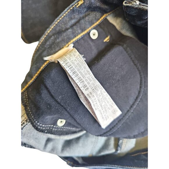 Zara Woman Blue Cropped Ankle Jeans Size 8 - Picture 4 of 8